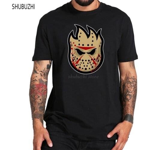 Euro size Men t shirt Spitfire Fireball Horror Bighead Personality Originality Black Tee Shirt Tops cotton tshirt sbz490