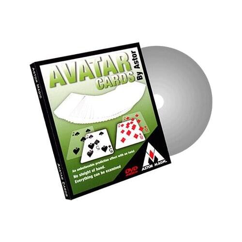 Avatar Cards (Gimmicks and Online Instructions) by Astor,Close up Magic Tricks,Card,Magia Toys,Illusions,Magician Props,Mind