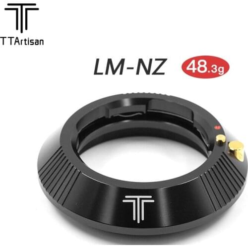 TTArtisan LM-NZ Lens Adapter Ring For Leica M Lens to Nikon Z-Mount Camera Lens Adapter Z6 Z7 Z50 Z6I Z7Il