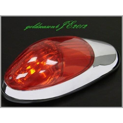 RED Tail Light for Shadow V-Star Vulcan Suzuki Side Mount Plate Cruiser Chopper