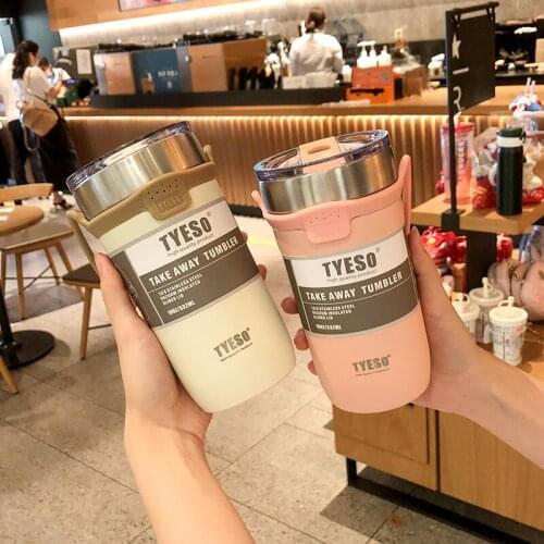 Creativity Coffee Cup Car Thermos Cup Portable Espresso Cups High Capacity copo termico 304 Stainless Steel garrafa termica
