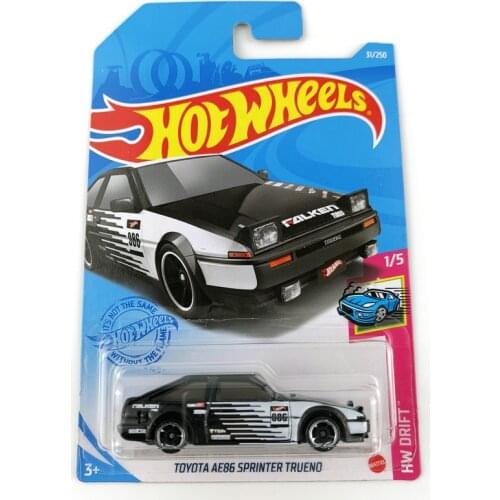 2021 Hot Wheels Cars Special Offer For Sale LANCIA DELTA DODGE VAN PORSCHE TOYOTA AE86 1/64 Metal Diecast Model Toy Vehicles