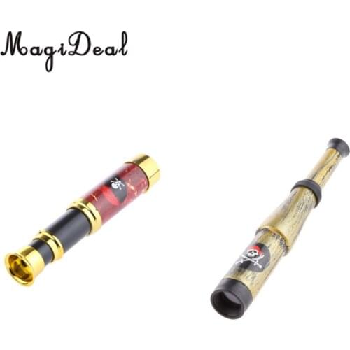 MagiDeal Mini Pirate Telescope Childrens Birthday Party Favors Gifts Bag Filler Toy Copper Game Gifts