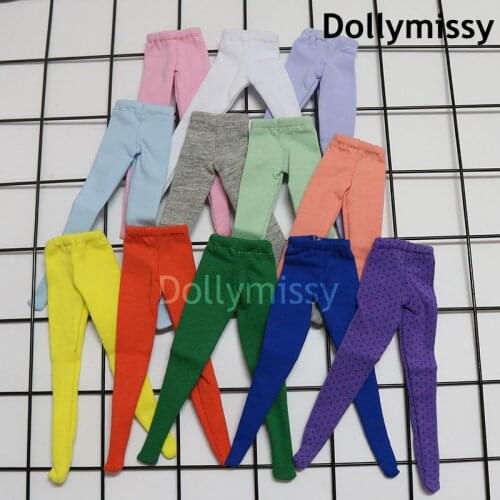 Doll’s Blyth Clothes Socking Candy Color Pantyhose Basic Pure Cotton Pant for Azone,Pullip,Baribes,Blyth 1/6 Doll Accessories