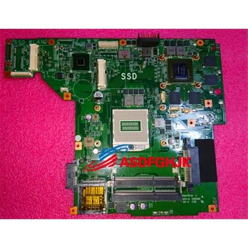 Original MS-16GC FOR MSI GE60 LAPTOP MOTHERBOARD WITH GTX760M / GTX765M Graphics card MS-16GC1 REV 1.1 / 1.0 Test OK