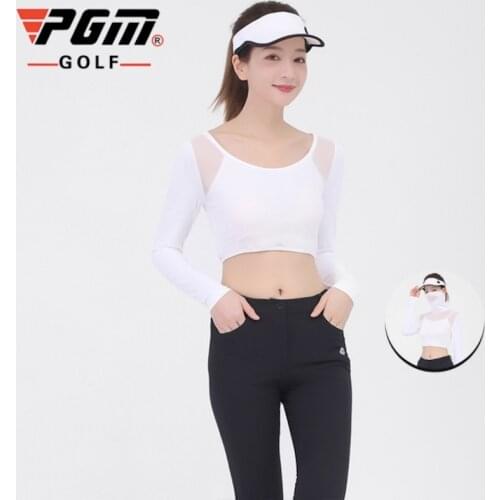 PGM Golf Womens Sunscreen Bottomwear Ladys Ice Silk Underwear Half Body Long Sleeve Summer Clothing YF203/YF204 Wholesale