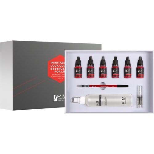 PM 3D Baby PMU Permnanent Makeup Lip Tattoo Pigment Kit