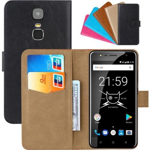 Luxury Wallet Case For JUST5 Freedom C100 PU Leather Retro Flip Cover Magnetic Fashion Cases Strap