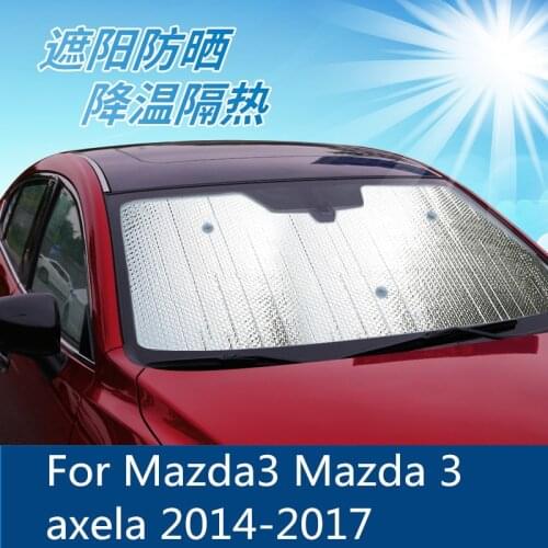 For Mazda3 Mazda 3 axela 2014-2017 Window Sunshade Sun Shade Cover Sun-Shading Board Car Shade Sun Block Solar Protection