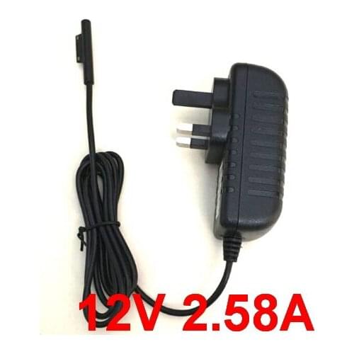 1PCS High Quality 12V 2.58A Power Charger Adapter UK plug For Microsoft Surface Pro 3 Pro 4 Charger