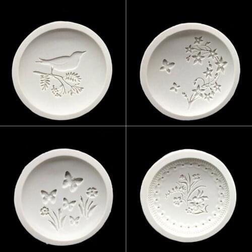 Butterflies Bird Flowers Shape Silicone Sugarcraft Cupcake Mould, Fondant Cake Decorating Tools Bakeware