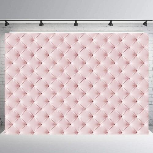 BEIPOTO Pink leather headboard photography backdrops photo background studio Props vinyl fabric party decoration wallpaperB-399