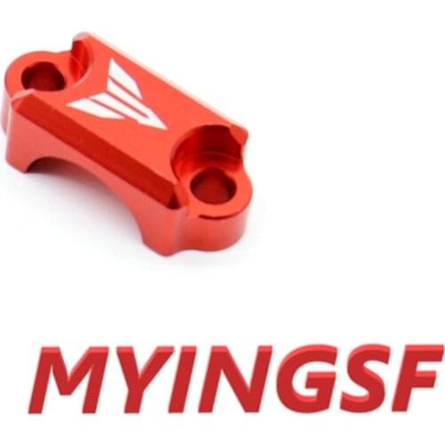 For YAMAHA YZFR1 YZF-R1 YZFR6 YZF-R6 1998-2020 19 17 15 13 11 09 Motorcycle Brake Master Cylinder Handlebar Bar Clamp Cover For