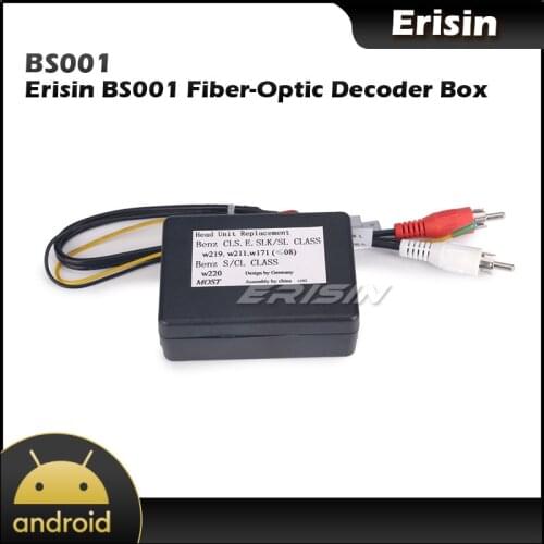 Erisin BS001 Fiber-Optic Decoder Box for Benz CLS/E/SLK/SL Class W219 W211 W171 S/CL Class W220