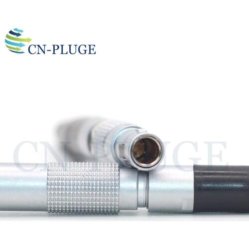 FGG M07- 00B 2 3 4 5 pin Connector RED Time Code Plug Connector For Medical Devices, Cameras,Detectors and IMC