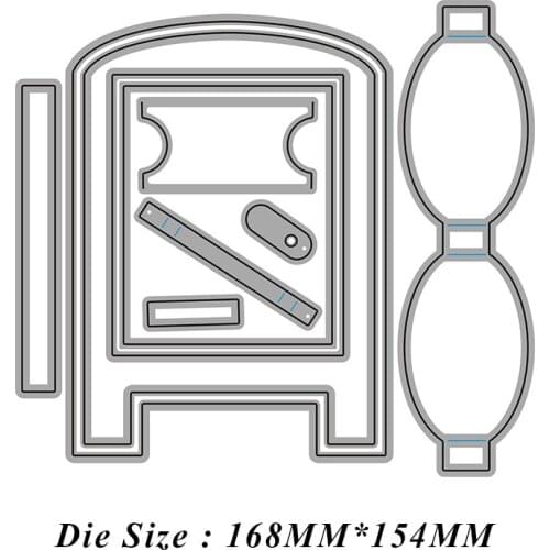 Display Frame Metal Metal Cutting Dies 2021 New Diy Die Molds Scrapbooking Paper Making Die Cuts Crafts