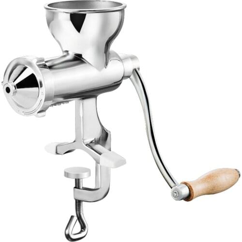 Stainless Steel Multifunction Manual Wheatgrass Juicer Rotatory Fruit Vegetable Manual Juicer Ginger Pomegranate Press Juicer