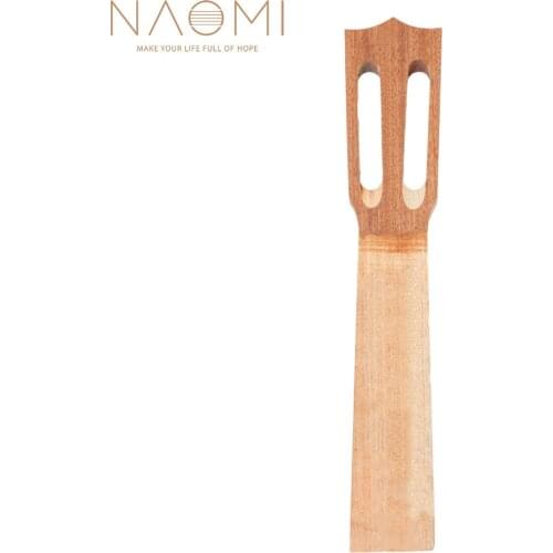 NAOMI Guilele Guitalele Neck Sapele Guitar Ukulele Neck 4 String Guitar DIY Ukulele Parts Accessories New