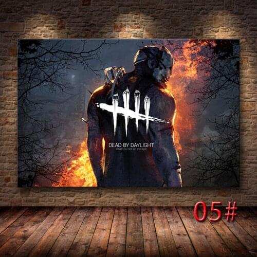 Game Dead by Daylight Poster Modern Living Room Wall Art Home Decorative HD Game poster Canvas Print Painting
