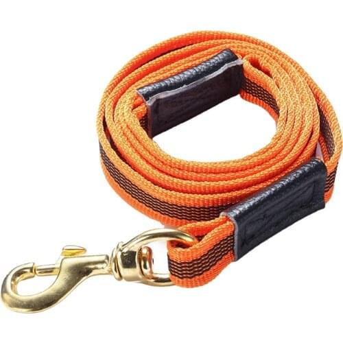 Dog Leash Pet Leads Non-Slip Rubber Nylon Training Walking Rope 2m 3m work Dog Leashes For Small Medium Large Dogs Soft Handle