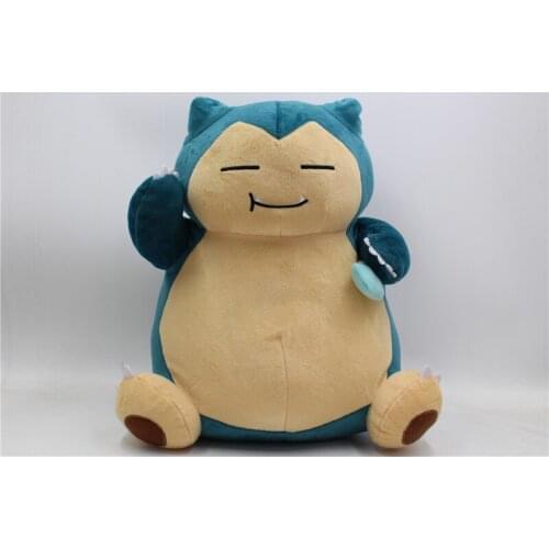 2018 New Pocket Monster Snorlax Mogu Mogu Time Plush Doll Stuffed Toy 14" Large RARE