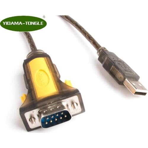 USB to RS232 DB9 Serial Cable Male A Converter Adapter with PL2303 Chipset for Windows 7 8 10 xp vista