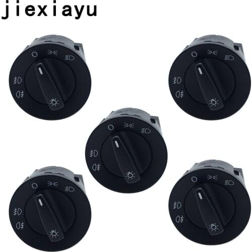 5PCS OEM Headlight fog lamp switch For Golf GTI 4 MK4 Passat 3BG 3B Polo T5 Bora 1C0 941 531 A 1C0941531A