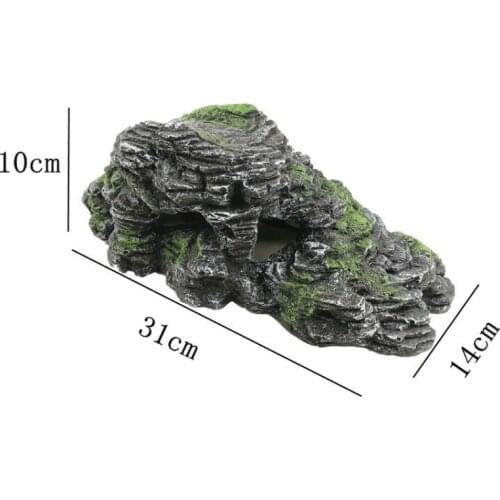 Turtle Sunning Platform Climbing Platform Resin Crafts Fish Tank Landscaping Turtle Tank Decoration Aquarium Decoration Ornament