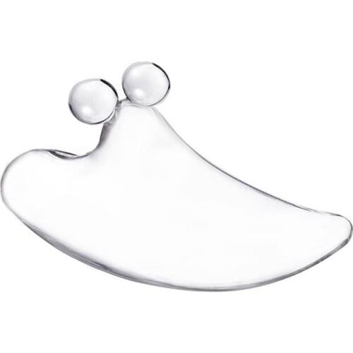 Crystal Scraping Board Transparent Thin V Face Facial Get Rid Of Wrinkles Beauty Board