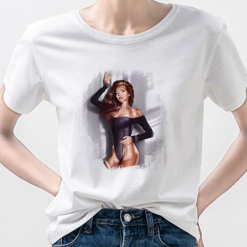 SexeMara Women's T-shirts With Inscriptions
