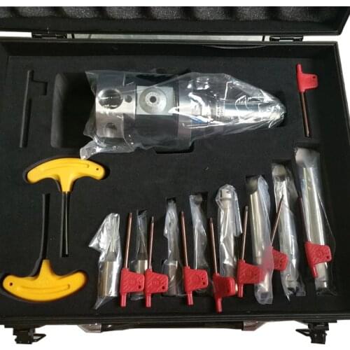 Discount BT40 NT40 SK40 R8 MT5 MT4 MT3 NBH2084 Boring Head System +8pcs 20mm Boring Bar rang 8-280mm Boring Tool Set