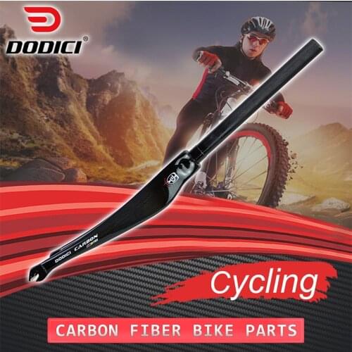 DODICI 3k Full Carbon Fiber Road Fork 700c Bicycle Dead Speed Curved Front Fork C Brake 28.6mm Bicycle Riding Accessories