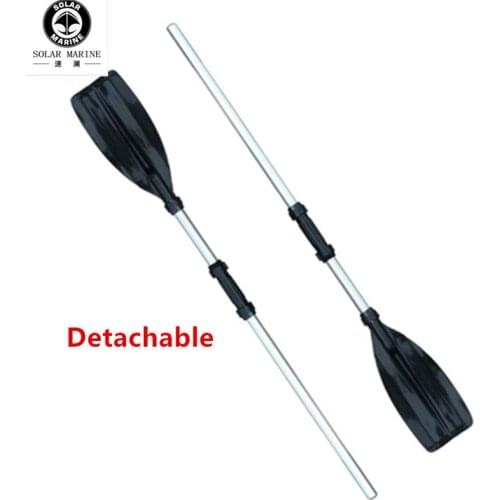 2-Piece Inflatable Boat Telescopic Paddle Aluminium Oars For Fishing Boat Speed Kayak Canoe Outdoor Water Sport Rafting