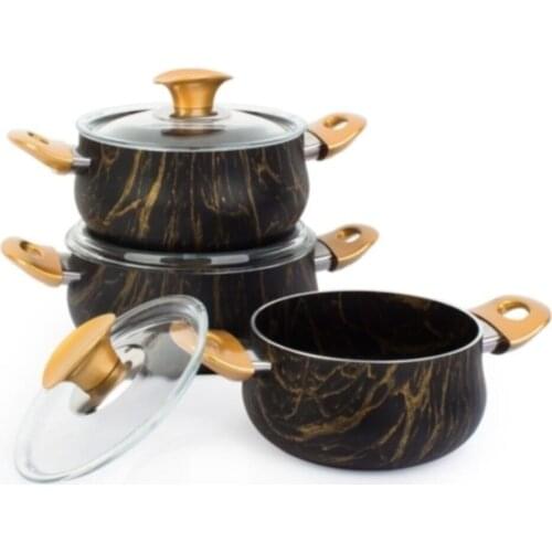 6 piece Casserole Cookware Set