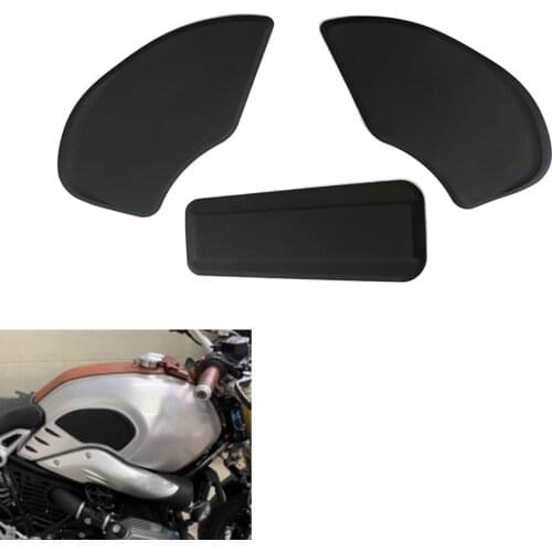 Motorcycle Accessories Rubber Tank Pad Side Sticker Decal Gas Knee Grip Traction Pad Protector For BMW R NINE T R9T 2014-2017