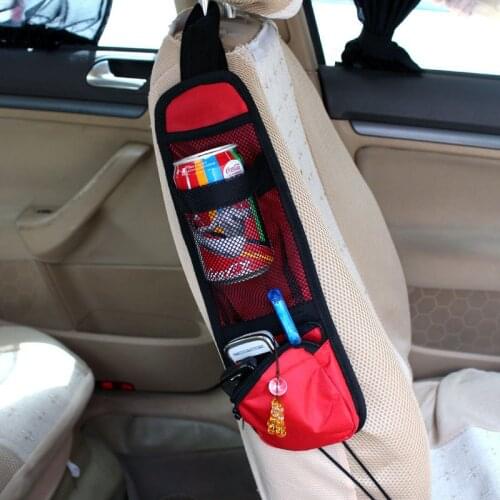 Car Seat Side Pockets Bag Multi Seat Storage Box Organizer Card Phone Drink Coffee Holder Auto Interior Multi Use Bag