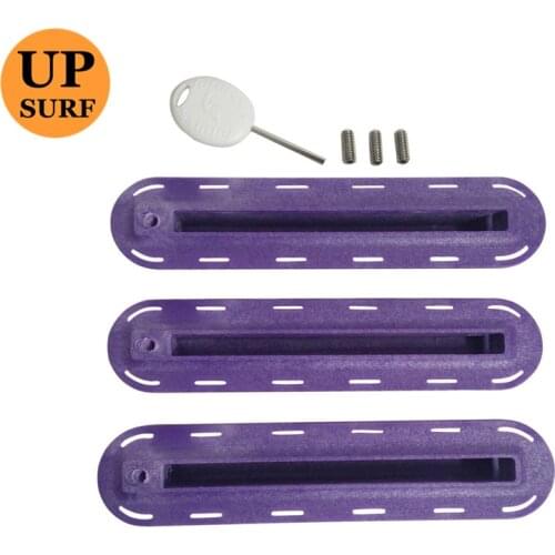 Free Shipping Future Fins Plug Hot Sale Purple Color Future Fin Plugs High Quality SUP Surfboard Future Fin Box