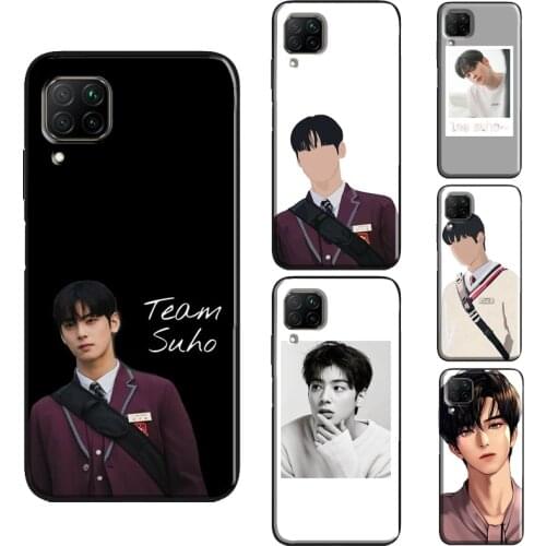 Cha Eunwoo True Beauty Lee Suho Case For Huawei P Smart 2019 2021 Nova 5T P20 P40 P30 Pro Mate 20 Lite Honor 10i 8X 9X 8A