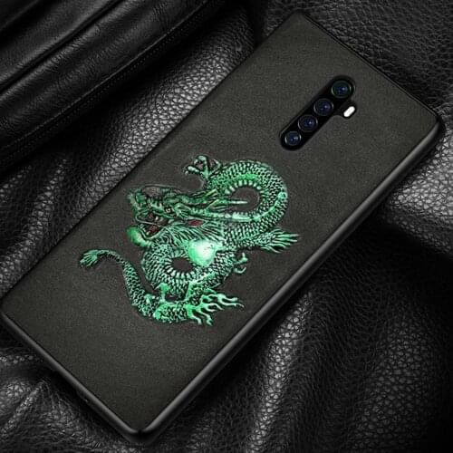 3D Emboss Genuine Leather Phone Case for Realme X2 Pro 7 Pro X50 X7 Pro C3 X XT 5 6 Pro Cover For OPPO A5 A9 Reno Ace 4 Find X2
