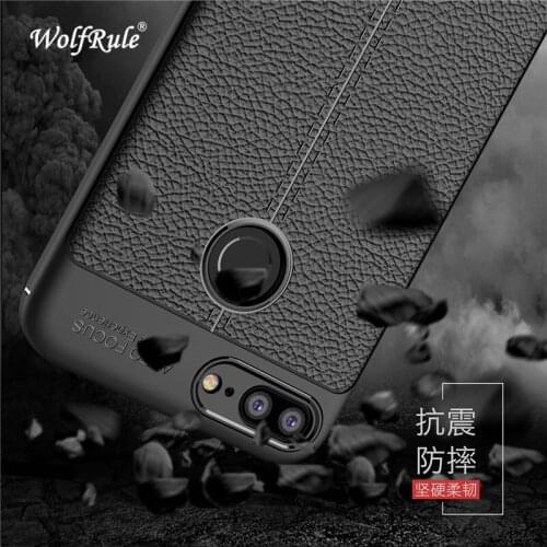 WolfRule Huawei Honor 9 Lite Case Honor 9 Lite Funda Shockproof Luxury Leather TPU Back Case For Huawei Honor 9 Lite Cover ]