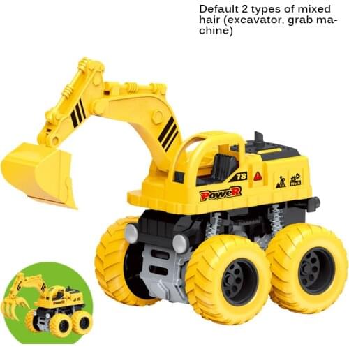 Four-Wheel Wheel Monster Truck Model 360 Degree Flipping Car Inertia Friction Power SUV Diecast Outdoor Toys For Children Gifts