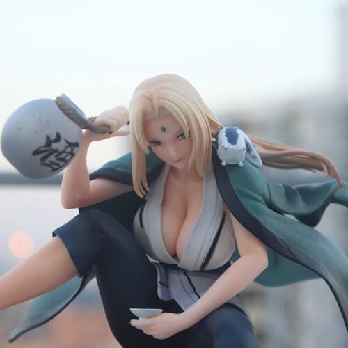 Anime Girl Fifth Hokage Figurine Tsunade Pvc Collection Figure Toys