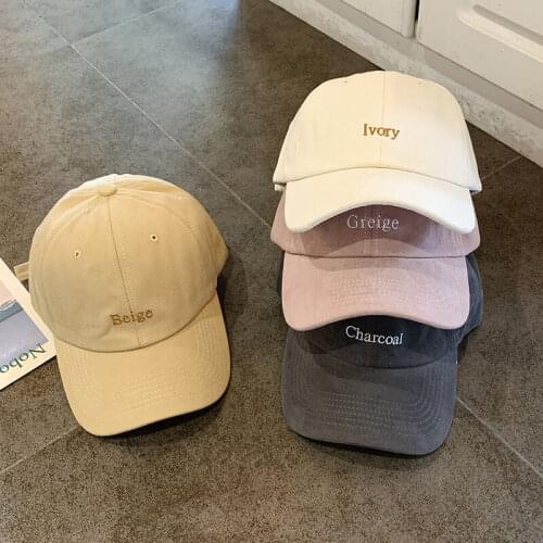 Fashion letter cap letter embroidery baseball caps for women men new dad hat hip hop snapback hats summer spring golf cap