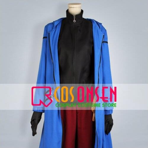 COSPLAYONSEN Karneval Gareki Cosplay Costume With Goggles Blue Red Black Color All Size