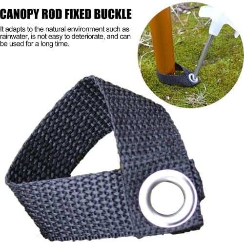 Tent Nail Fixing Buckle Waterproof Durable Lightweight Fixing Nail Outdoor Camping Fishing Canopy PoleHolder Tent Accessories