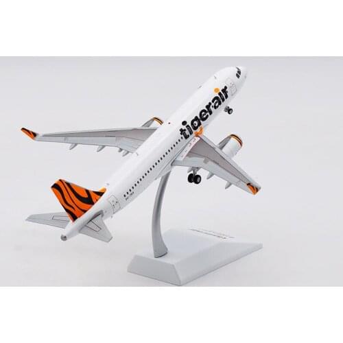 Metal Die-cast Toy Airplane Collection Display Model 1:200 A320 9V-TRX TigerAir Singapore Airlines Airplane 320 Airplane Model