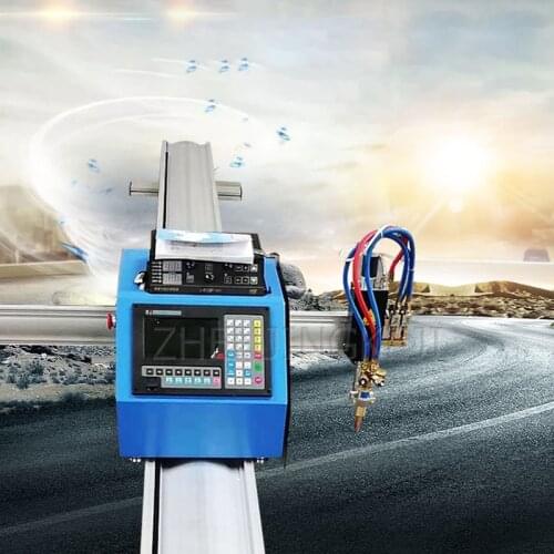Small Portable Gas Cutting Machine Flame CNC Plasma Cutting Machine Intersecting Line Steel Automatic Cutting Machine Equipment