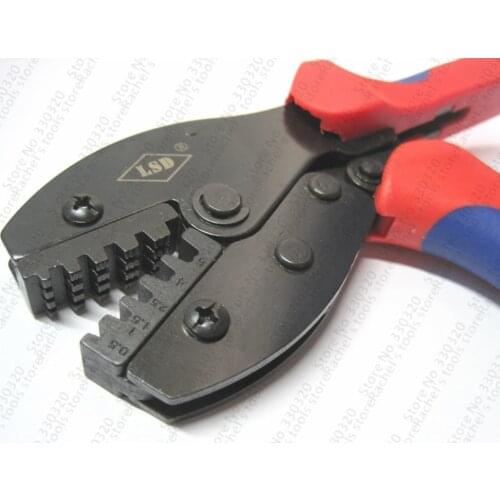 Terminal hand pliers crimping tool for wire-end sleeves and cable ferrules 0.5-6mm2 LY-06WFL