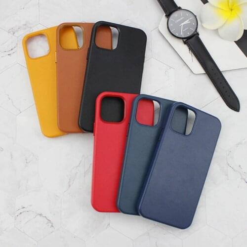 Suitable for iPhone12promax mobile phone case magsafe magnetic protective shell Apple 12 wireless charging leather case