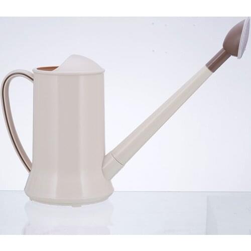 2 Liter PP Watering Can Detachable Long Mouth Kettle Washable Durable Solid Anti-Slip Bottom for Garden Courtyard CLH@8